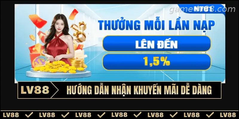 Hướng dẫn kích hoạt khuyến mãi trên hệ thống LV88